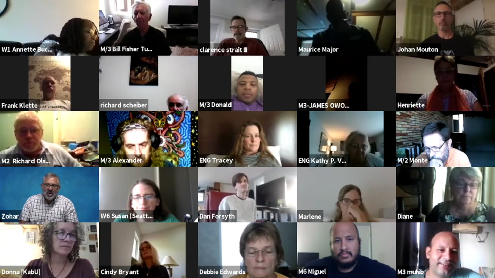 Aug. 4, 2019 Sunday Meeting With Friends