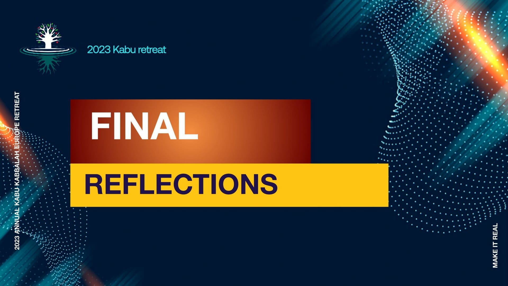 May 07, 2023 – Final Reflections
