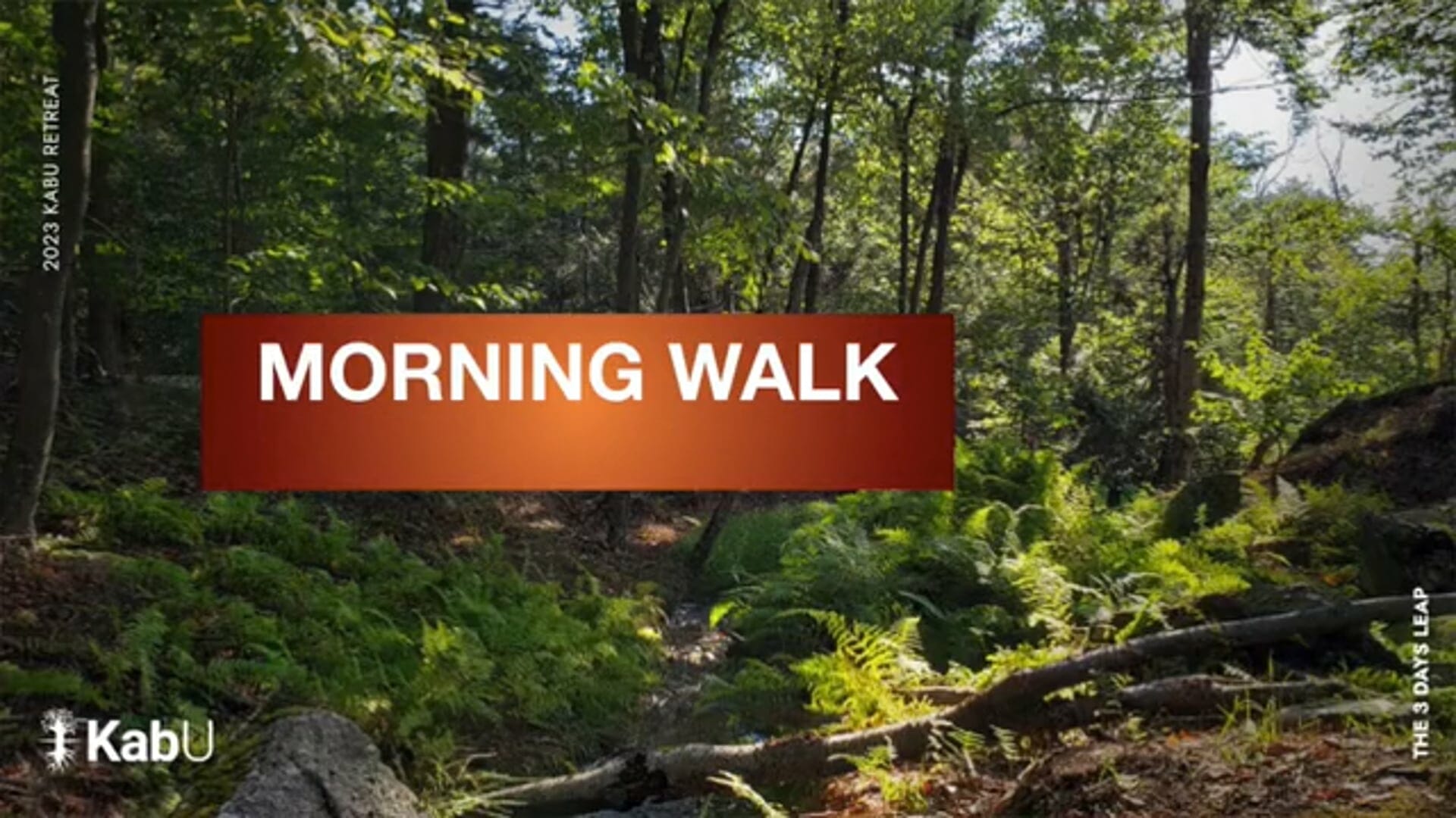 Sept 10, 2023 – Morning Walk