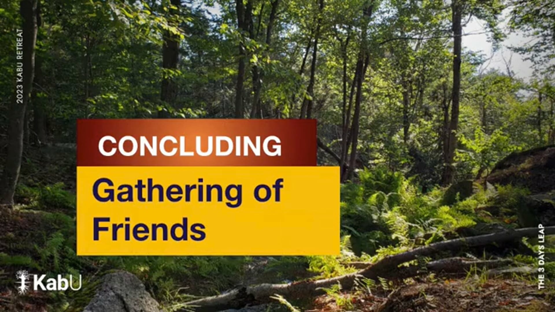 Sept 10, 2023 – Gathering of Friends