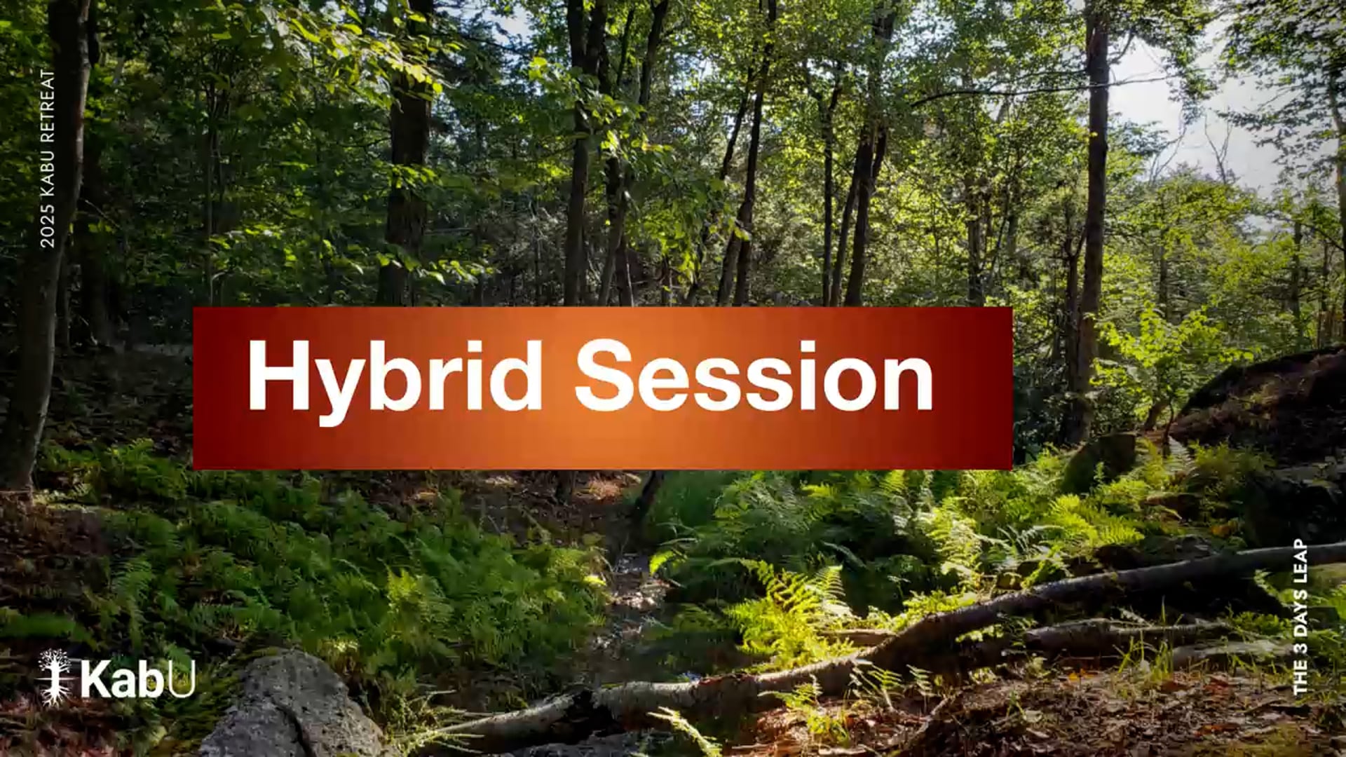 Sep 05, 2025 – Hybrid Session