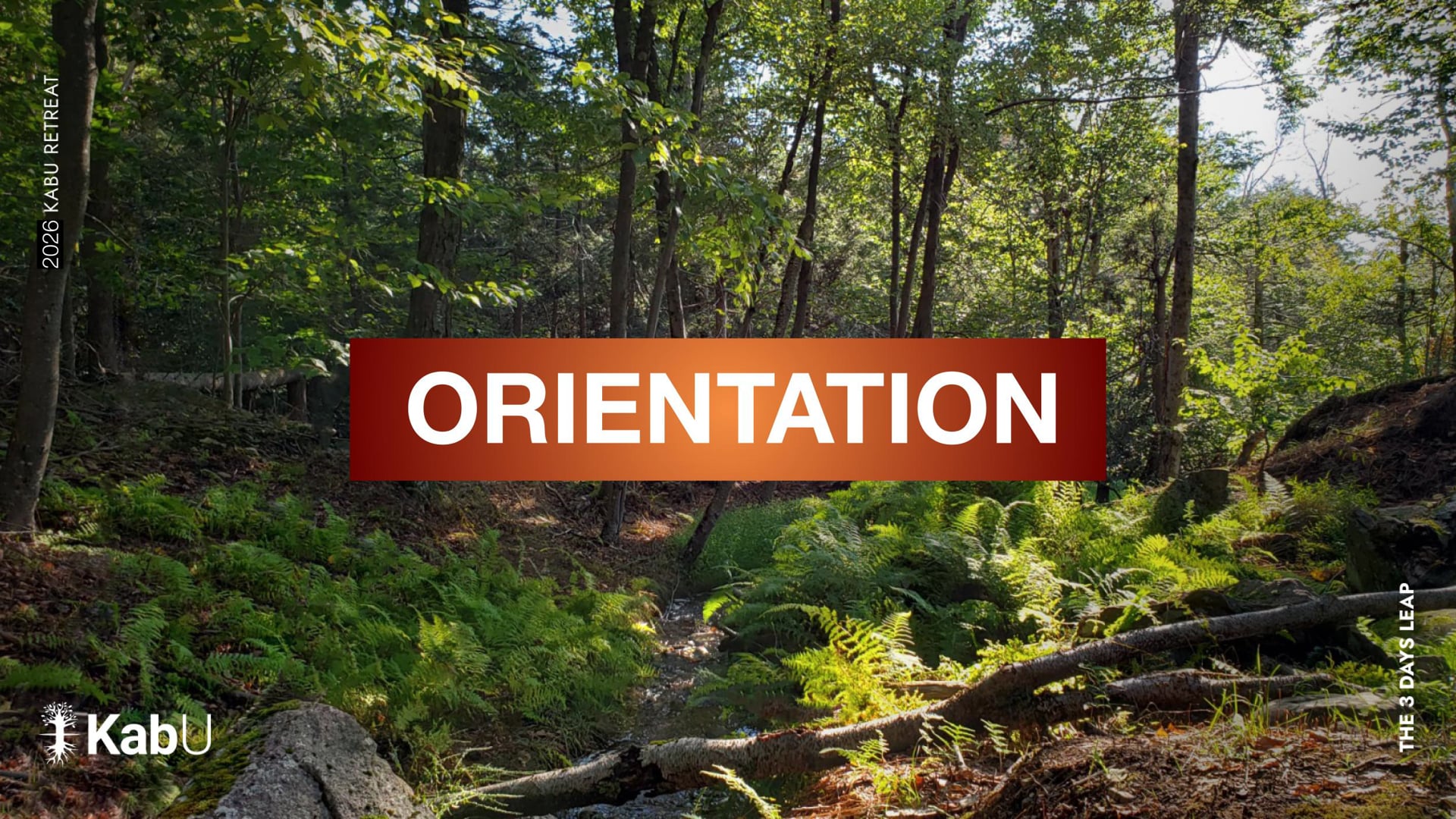 Jun 12, 2026 – Orientation